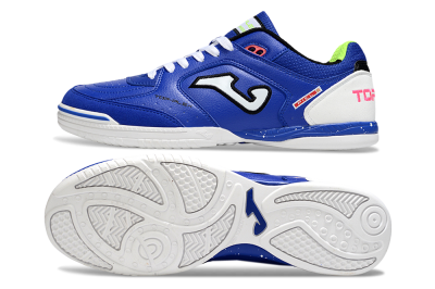 Men's Joma Top Flex IC Football Shoes - Blue/White/Red
