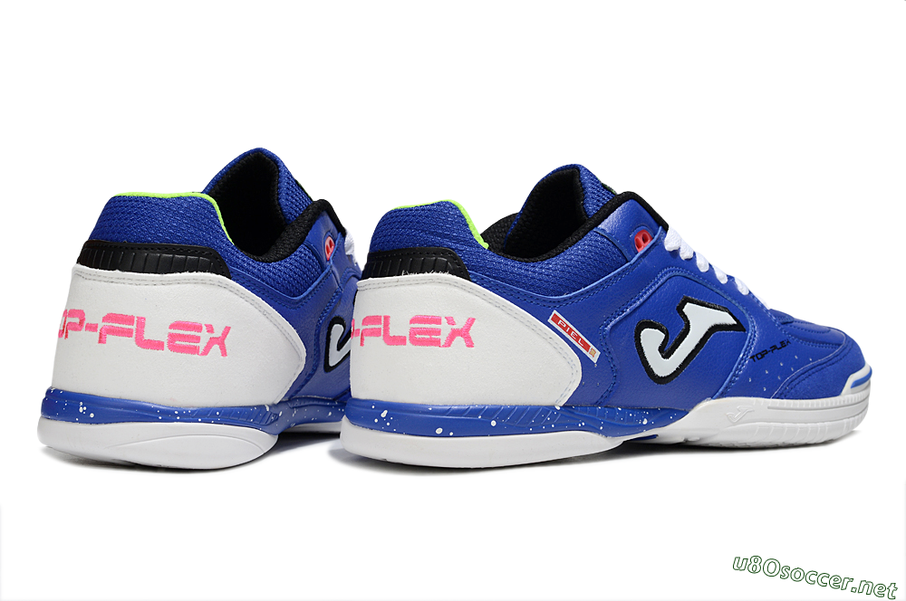 Men's Joma Top Flex IC Football Shoes - Blue/White/Red 6