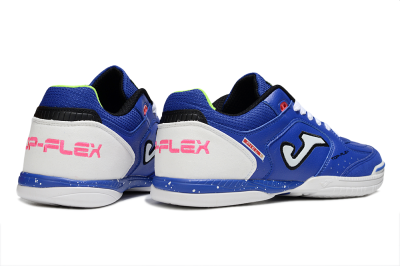 Men's Joma Top Flex IC Football Shoes - Blue/White/Red