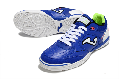 Men's Joma Top Flex IC Football Shoes - Blue/White/Red
