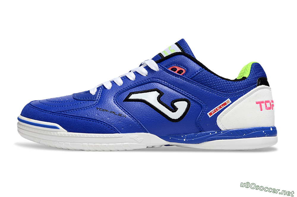 Men's Joma Top Flex IC Football Shoes - Blue/White/Red 0