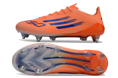 Men's Adidas F50 Elite SG Football Boots - Red/Blue/White