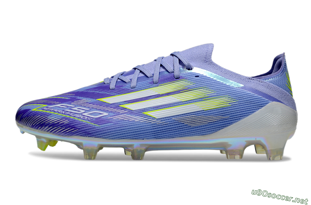 Unisex Adidas F50 Elite FG Football Boots - Blue/Silver/Gold 0