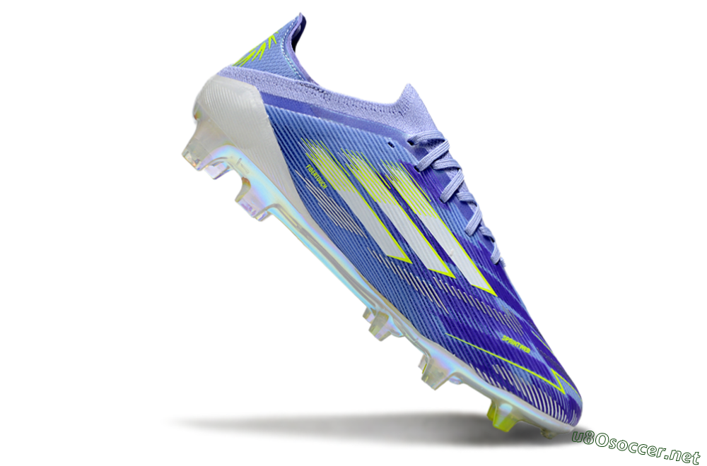 Unisex Adidas F50 Elite FG Football Boots - Blue/Silver/Gold 4