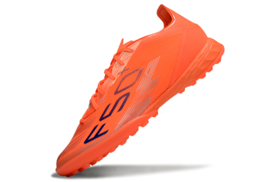 Men's Adidas F50 Pro TF Football Shoes - Red/Blue/Silver