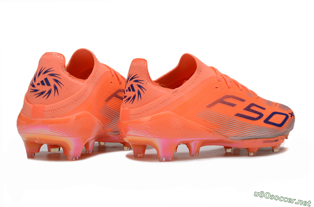 Men's Adidas F50+ Lightstrike Pro FG Football Boots - Red/Blue/Silver 6