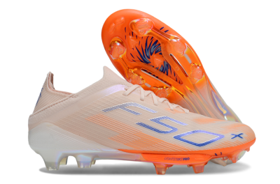 Unisex Adidas F50+ Lightstrike Pro Laceless FG Football Boots - Red/Blue/White