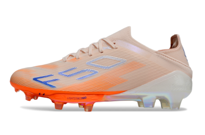 Unisex Adidas F50+ Lightstrike Pro Laceless FG Football Boots - Red/Blue/White