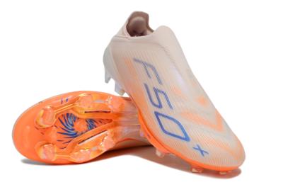 Unisex Adidas F50+ Lightstrike Pro Laceless FG Football Boots - Red/Blue/White