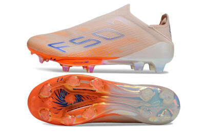 Unisex Adidas F50+ Lightstrike Pro Laceless FG Football Boots - Red/Blue/White