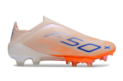 Unisex Adidas F50+ Lightstrike Pro Laceless FG Football Boots - Red/Blue/White