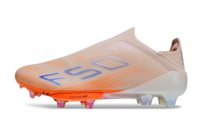 Unisex Adidas F50+ Lightstrike Pro Laceless FG Football Boots - Red/Blue/White