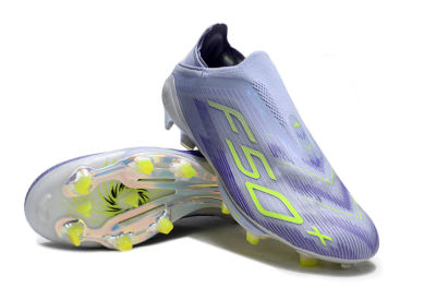 Unisex Adidas F50+ Lightstrike Pro Laceless FG Football Boots - Blue/Yellow/White