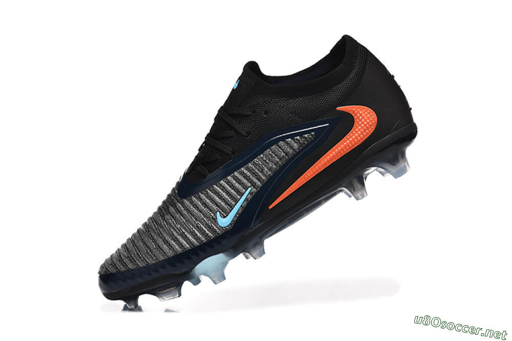 Men's Nike Phantom 6 Elite Low FG Football Boots - Silver/White/Red 8