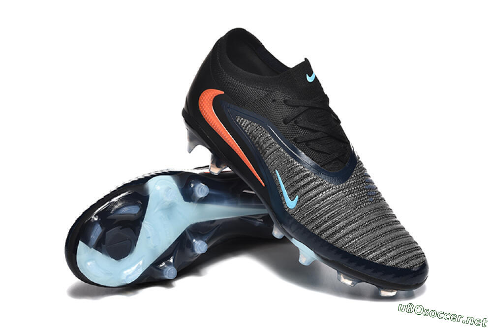 Men's Nike Phantom 6 Elite Low FG Football Boots - Silver/White/Red 4