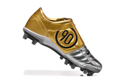 Men's Nike Total 90 III FG Football Boots - Silver/Black/Gold