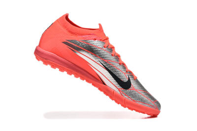 Men's Nike Air Zoom Mercurial Vapor 16 Elite TF Football Shoes - Red/Silver/Black