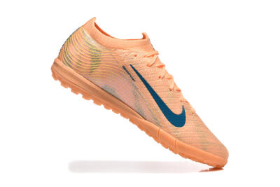 Men's Nike Air Zoom Mercurial Vapor 16 Elite TF Football Shoes - Pink/Blue/Yellow