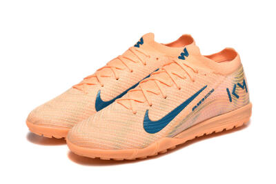 Men's Nike Air Zoom Mercurial Vapor 16 Elite TF Football Shoes - Pink/Blue/Yellow