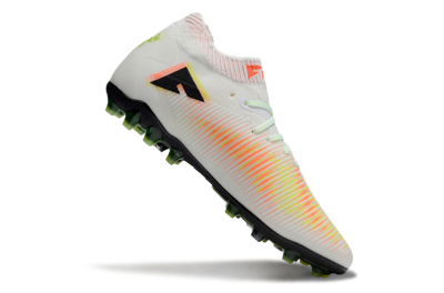 Men's Puma Future 8 Ultimate MG Football Boots - White/Red/Yellow