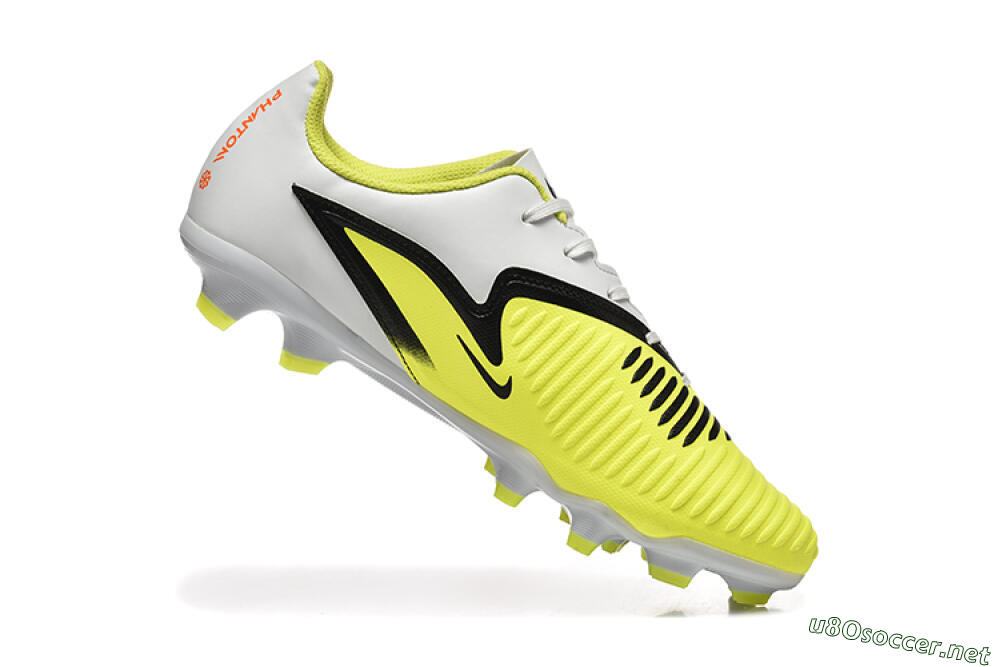 Men's Nike Phantom 6 Elite FG Football Boots - Yellow/Black/Red 7