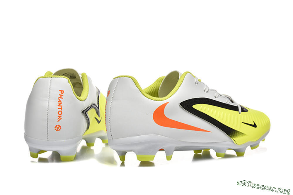 Men's Nike Phantom 6 Elite FG Football Boots - Yellow/Black/Red 9