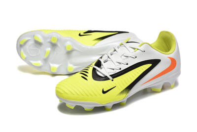 Men's Nike Phantom 6 Elite FG Football Boots - Yellow/Black/Red