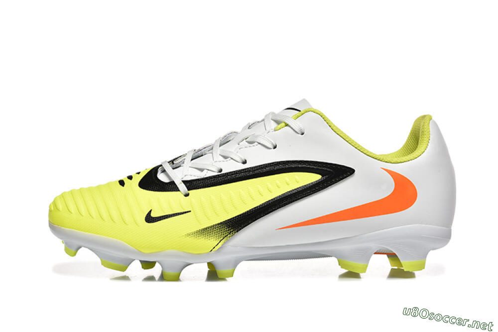 Men's Nike Phantom 6 Elite FG Football Boots - Yellow/Black/Red 0