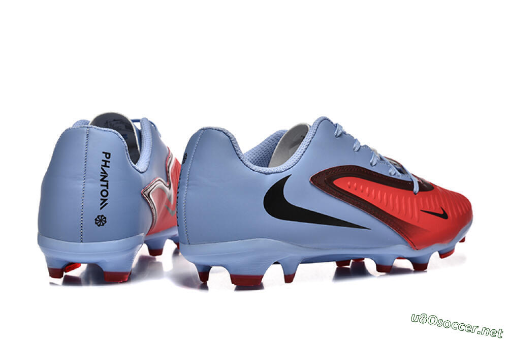 Men's Nike Phantom 6 Elite FG Football Boots - Red/Blue/Black 9