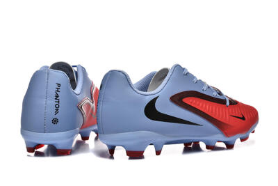Men's Nike Phantom 6 Elite FG Football Boots - Red/Blue/Black