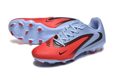 Men's Nike Phantom 6 Elite FG Football Boots - Red/Blue/Black