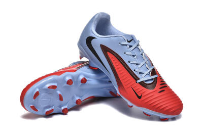 Men's Nike Phantom 6 Elite FG Football Boots - Red/Blue/Black
