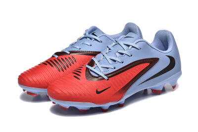Men's Nike Phantom 6 Elite FG Football Boots - Red/Blue/Black