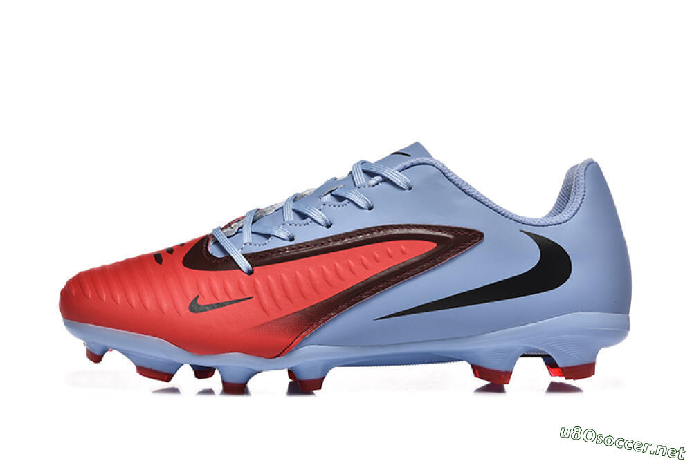 Men's Nike Phantom 6 Elite FG Football Boots - Red/Blue/Black 0