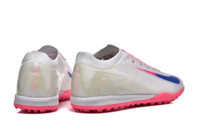 Men's Nike Air Zoom Mercurial Vapor 16 Elite TF Football Shoes - White/Blue/Pink