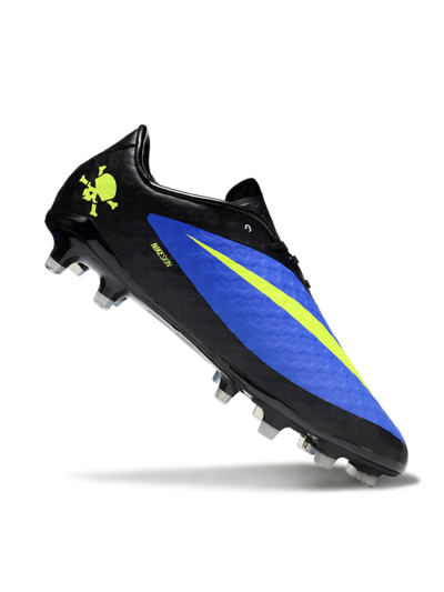 Men's Nike Hypervenom Phantom FG Football Boots - Blue/Black/Yellow