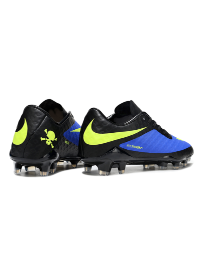 Men's Nike Hypervenom Phantom FG Football Boots - Blue/Black/Yellow