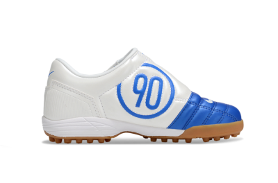 Kids Nike Total 90 III TF Football Shoes - Blue/White/Brown