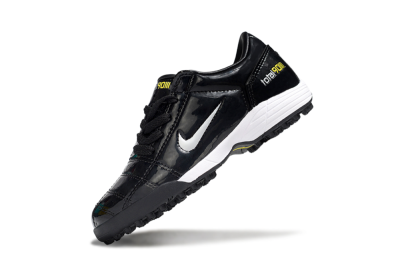 Kids Nike Total 90 III TF Football Shoes - Black/White/Yellow