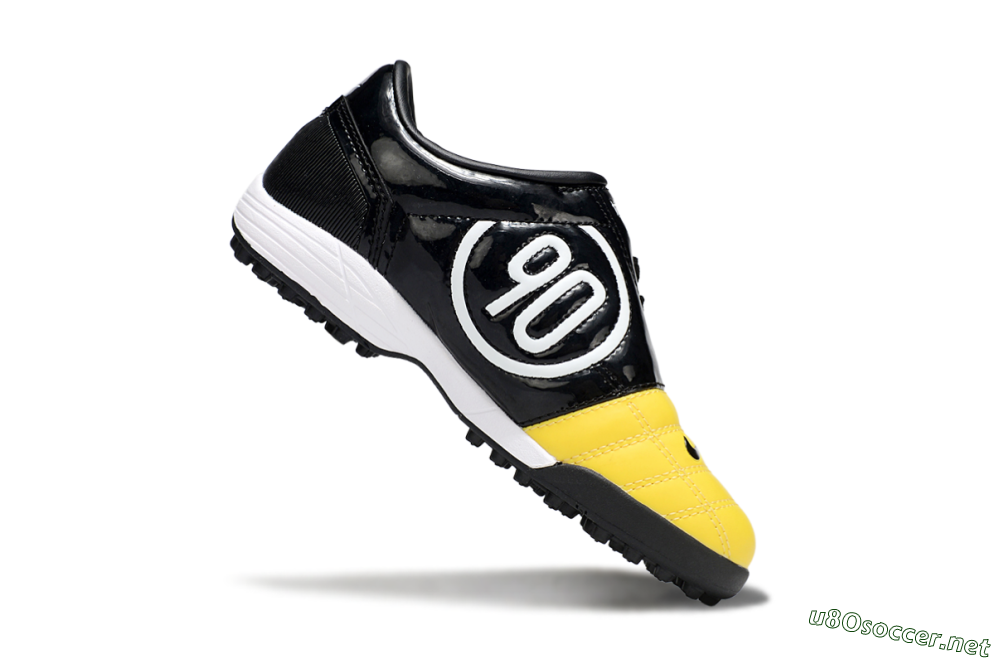 Kids Nike Total 90 III TF Football Shoes - Yellow/Black/White 3