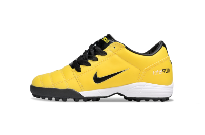 Kids Nike Total 90 III TF Football Shoes - Yellow/Black/White