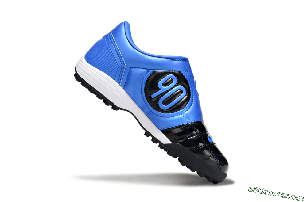 Kids Nike Total 90 III TF Football Shoes - Black/Blue/White 3