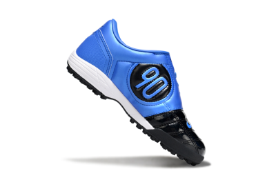 Kids Nike Total 90 III TF Football Shoes - Black/Blue/White