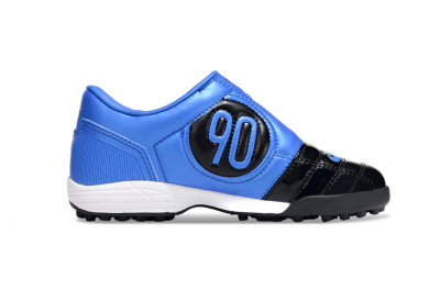 Kids Nike Total 90 III TF Football Shoes - Black/Blue/White