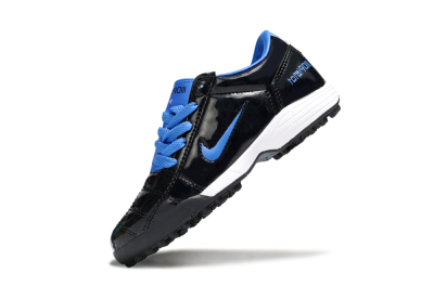 Kids Nike Total 90 III TF Football Shoes - Black/Blue/White