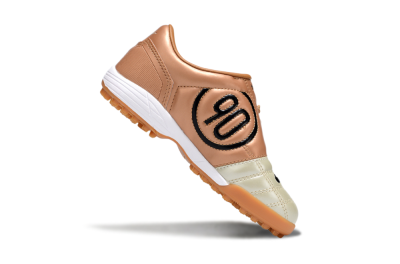Kids Nike Total 90 III TF Football Shoes - Gold/Black/White