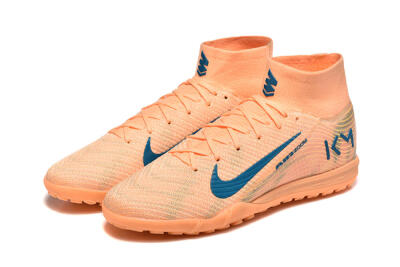 Men's Nike Air Zoom Mercurial Superfly 10 Elite TF Football Shoes - Pink/Blue/Yellow
