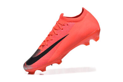 Men's Nike Air Zoom Mercurial Vapor 16 Elite FG Football Boots - Red/Silver/Black