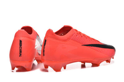 Men's Nike Air Zoom Mercurial Vapor 16 Elite FG Football Boots - Red/Silver/Black