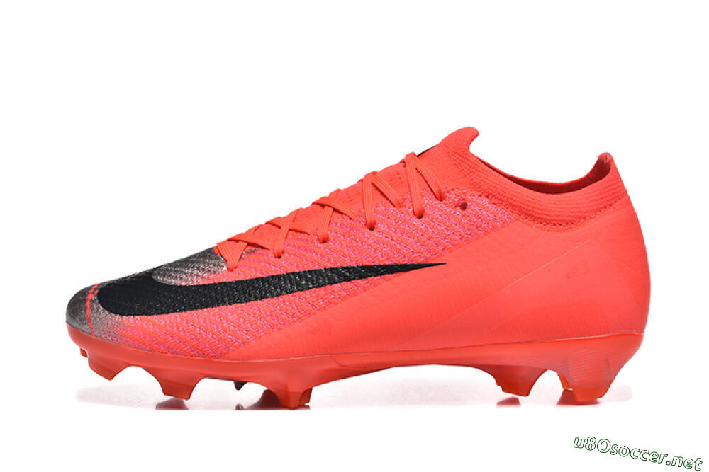 Men's Nike Air Zoom Mercurial Vapor 16 Elite FG Football Boots - Red/Silver/Black 0